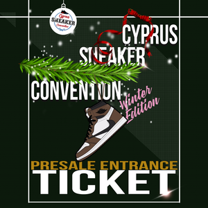 Cyprus Sneaker Convention 2022 Winter Edition - Presale Ticket